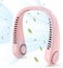 Generic Hands-Free Neck Fan, Small Hands-Free Hanging Cooling Neck Fan, Headphone Design, Rechargeable, USB Powered Neck Fan For Outdoor Indoor