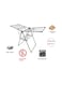 Generic Clothes Dryer Rack Silver