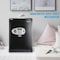 Rubik Safe Box Large For Home Office, With Dual Security, Unlock using Key And Digital Combination (RB50ED, 50x35x30cm) Black
