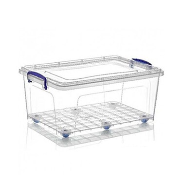 Dunya Deep Clear Storage Box 30 80L