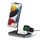 SATECHI 3-in-1 Magnetic Wireless Charging Stand MagSafe Compatible - Space Grey