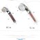 Generic-SPA Spa Beauty Negative Ion Shower Head Water-saving Filter Detachable Shower Head Explosion-proof Large transparent anion