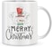 Giftex Merry Christmas White Mug