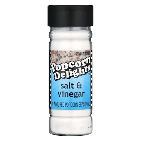 Popcorn Delights Salt And Vinegar Flavoured Seasoning 108g