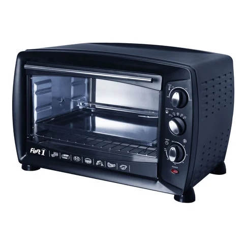 First1 - Electric Oven With Grill - 35 Liter -1500 Watt - Black - CS-3501D