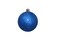 Shiny Matt Glitter Balls Blue 3cm 24Pcs