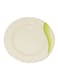 Royalford Melamine Dinner Plate Beige/Green 9inch