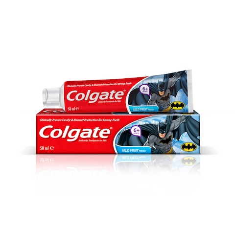 Colgate (كولجيت) معجون أسنان للأطفال عمر +6 الرجل العنكبوت 50 مل