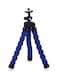Generic - Portable Spong Flexible Mini Tripod Octopus Stand Mount Bracket Holder Monopod Blue