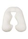 Generic - U-Shaped Maternity Pillow Cotton White 120x80centimeter