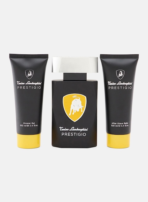 Tonino Lamborghini Prestige Men Set: Eau De Toilette 125ml + Shower Gel 100ml + After Shave 100ml