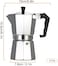3-Cup Aluminum Espresso Percolator Coffee Stovetop Maker Mocha Pot