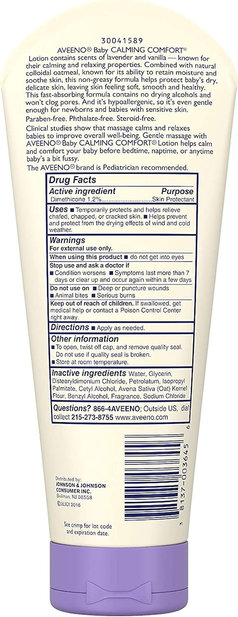 Aveeno Baby Calming Comfort Lotion - 8 Oz Lotion (2 Pack)
