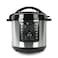 AFRA Electric Pressure Cooker, 12 in 1, Multifunction, 8L Capacity, 1300W, Silver, Stainless Steel, GMARK, ESMA, RoHS, And CB Certified With 2 Years Warranty