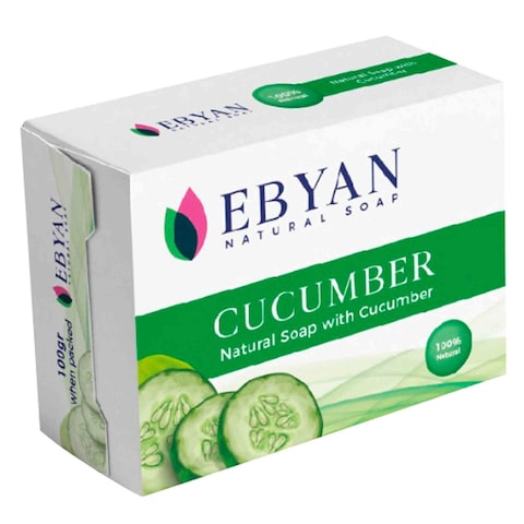Ebyan Natural Cucumber Soap 100g