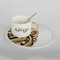 High Quality Russian Style Ceramic Mugs &amp; Saucers For Breakfast Afternoon Tea
