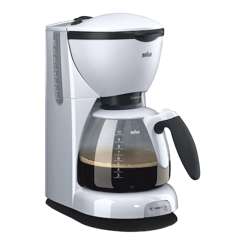 Braun CafeHouse Pure Aroma Coffee Maker - 1000W - White - KF520