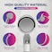 Coralblue Handheld Shower Head Set-This Shower head has 2 Shower filter 1 handle and 1 head water filter to purify harmful Chemicals and Pollutants -  2m long Shower hose Stainless Steel