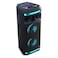 Impex speaker portable with remote control, AUX Fm, 3.7 battery, P10 , Black