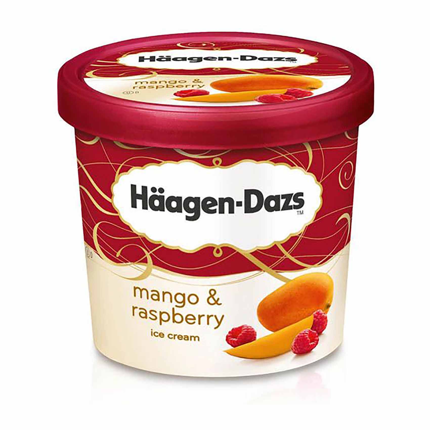 Mango And Raspberry Ice Cream Buy Haagen-Dazs Mango & Raspberry Ice Cream - 100ml Online | Carrefour ...