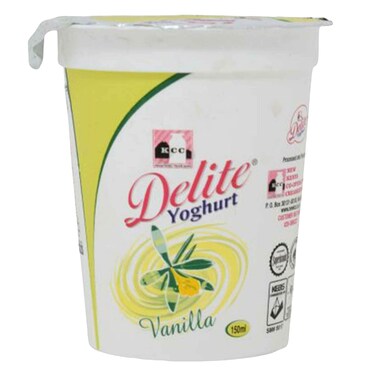 KCC Vanilla Delite Yoghurt 150ml