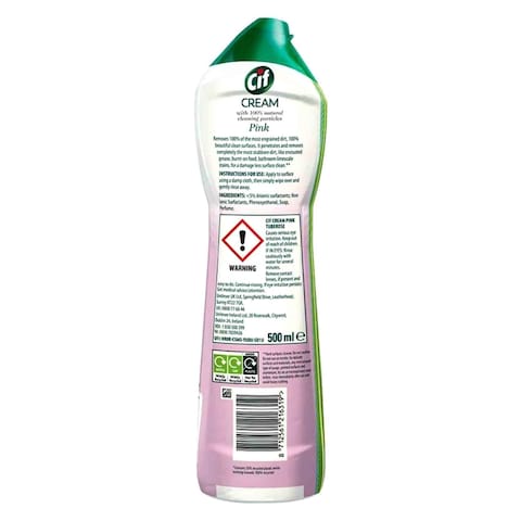 CIF CREAM CLEANER PINK FLOWER500ML