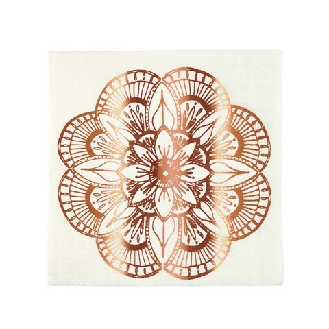 Mandala Pattern Napkins Small