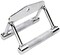 Pro Grip Revolving pull down Lat Bar-Silver, for Bicep Tricep (2 D)