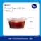 Markq [100 Pack] 2 oz. Clear Plastic Disposable Portion Cups with Lids- Available in 1oz, 4oz- Souffle Cups, Jello Shot Cups, Medicine Cups