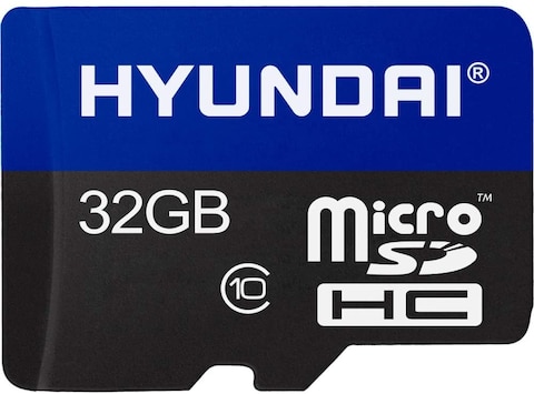 Hyundai Technologies SDC32GU1 Class 10 MicroSDHC Card with Adapter (32GB)