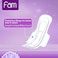 Fam Maxi Classic Sanitary Pads With Wings White 10 countx3