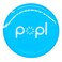 Popl Instantly Share anything Contact Info Sharing Tag Blue