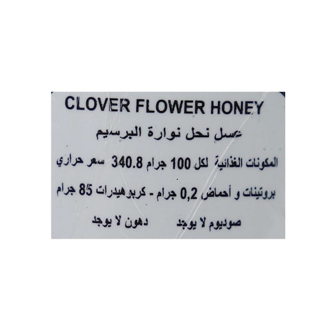 Bee Happy Clover Flower Honey - 450 gram + Honey - 250 gram