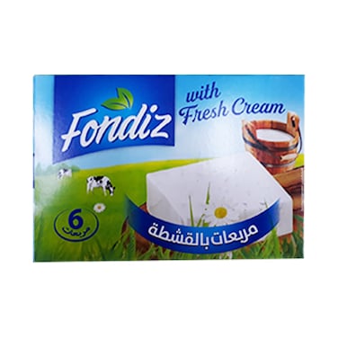 Fondiz Square Cheese 84GR 6 Pieces