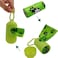 Nature Dream Dog Poop Bags Pet Dog Supplies 300 Bags 20 Rolls for Dogs Cats Puppy Biodegradable Extra Thick Large Leak Proof Environment Friendly Poop Bags (Green-A)