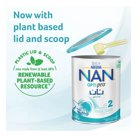 Nestle NAN Optipro 2 Follow Up Formula From 6 To 12 Months 400g