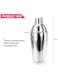 MIBRU Stainless Steel Cocktail Shaker Silver 550ml