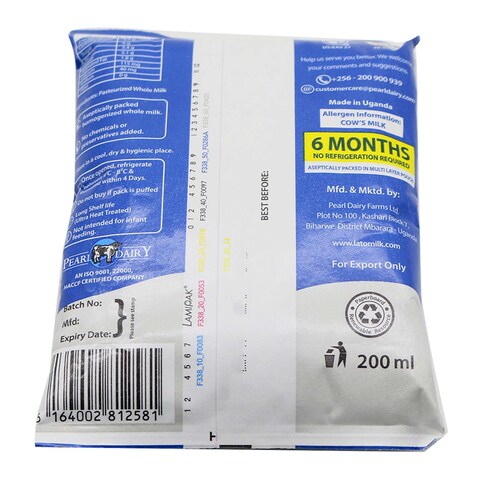 Lato Uht Fino Milk 200Ml