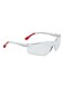 Vaultex - Safety Spectacle Clear/Red Free Size