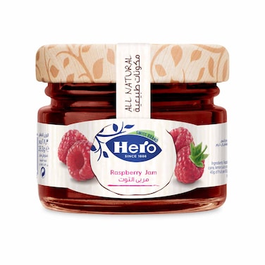 Hero Raspberry Jam, 28.3g