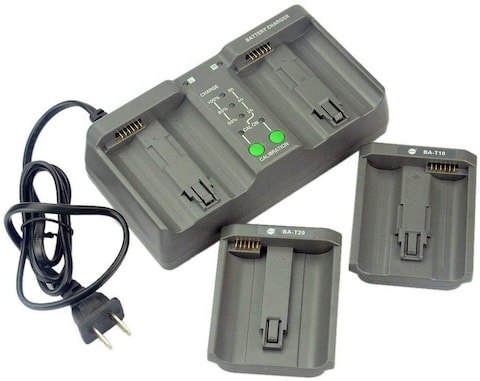DMK POWER MH26A 3-in-one Battery Charger for Nikon EN-EL18 EN-EL4 Canon LP-E4 Battery as MH-26