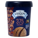 Buy London Dairy Hazelnut Chocolate Fudge Ice Cream 473ml in UAE