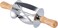 Royalford Croissant Roller Cutter - Stainless Steel Roller - Perfect Shaped Pastry Dough - Rolling Knife, Kitchen Baking Tool