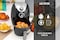 Geepas Gaf37521, 1300W Air Fryer With Rapid Air Circulation System, 2.5L Capacity, Black