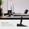 Spigen S350 Stand Designed for Apple Watch Charger Stand Series 7/6/SE/5/4/3/2/1 (45mm,44mm,42mm,41mm,40mm,38mm) Durable TPU with Non-Slip Stable Base - Black