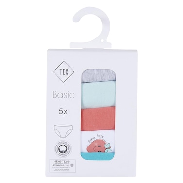 TEX Fancy Briefs For Girl 4-5 Years 5 Pieces