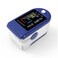 Generic-Blue Fingertip Pulse Oximeter, Blood Oxygen Saturation Monitor for Pulse Rate, Heart Rate Monitor and SpO2 Levels with TFT Screen Display