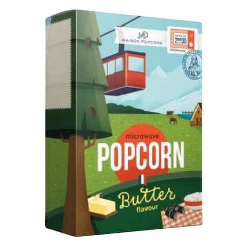 Maison Popcorn with Butter Flavor - 3*80 Gram