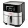 Von VSYA55MTX Air Fryer 1700 Watt Silver And Black 5.5L