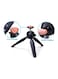 Yunteng - Portable Tripod With Clip Stand Black